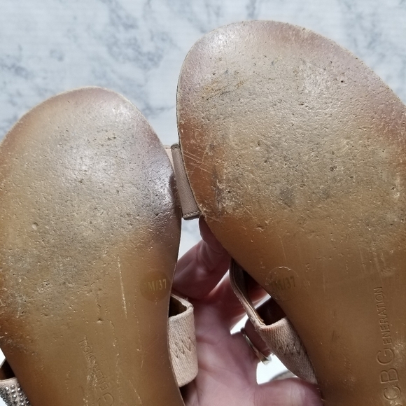 BCBGeneration 7 Whims Rhinestone Strappy Sandals - Picture 6 of 12